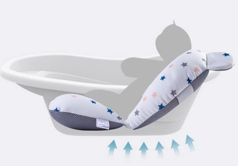 Coussin De Bain Tout Corps - 78x35x40 Cm - Antidérapant Et Confortable Pour La Tête, Les Jambes, Les épaules