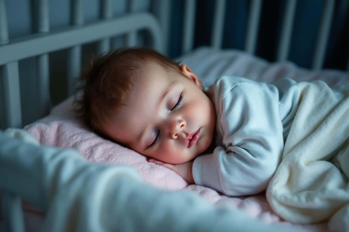 Pourquoi un bébé pleure dans son sommeil : causes normales et signaux d’alerte