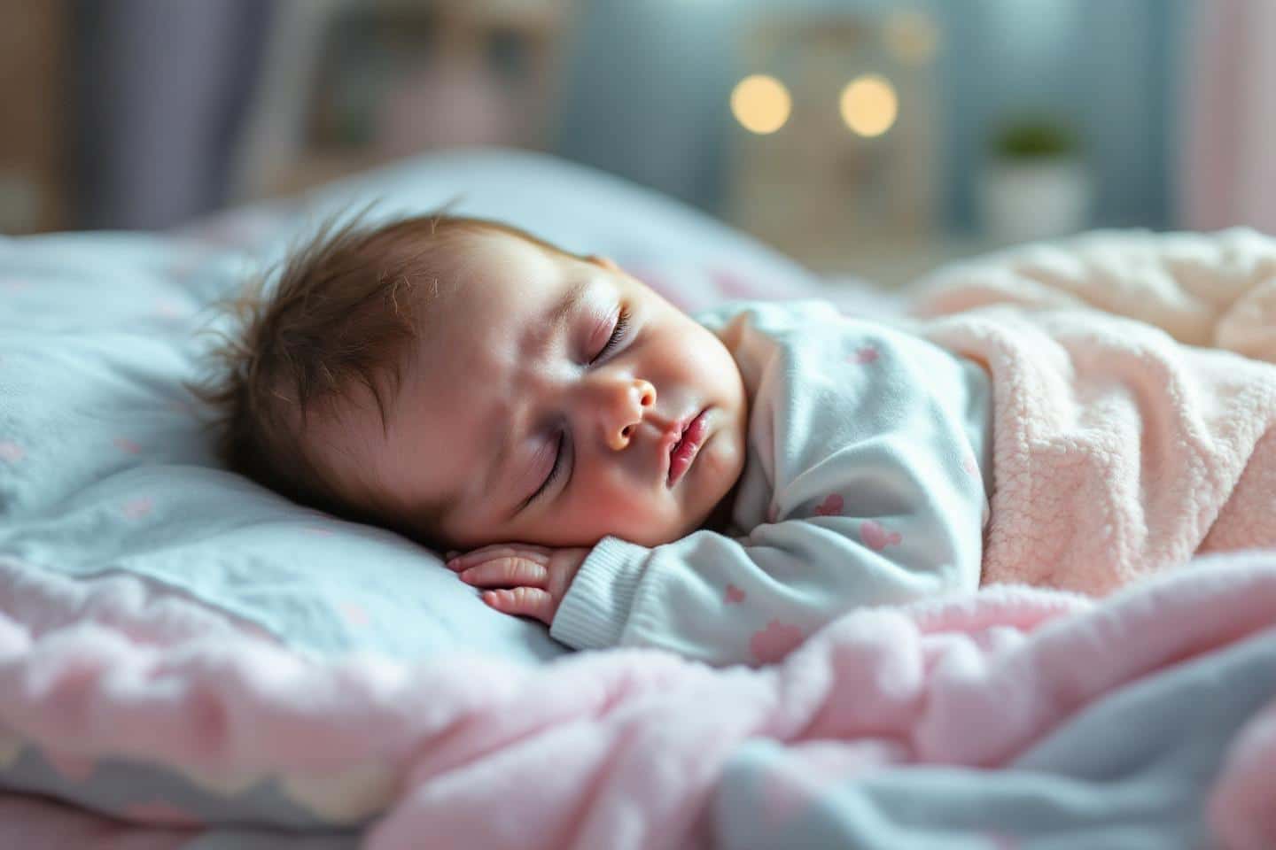 Pourquoi un bébé pleure dans son sommeil : causes normales et signaux d’alerte