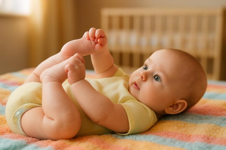 découvrez à quel âge bébé commence à attraper ses pieds et ce que cette étape symbolise dans son développement moteur et cognitif.