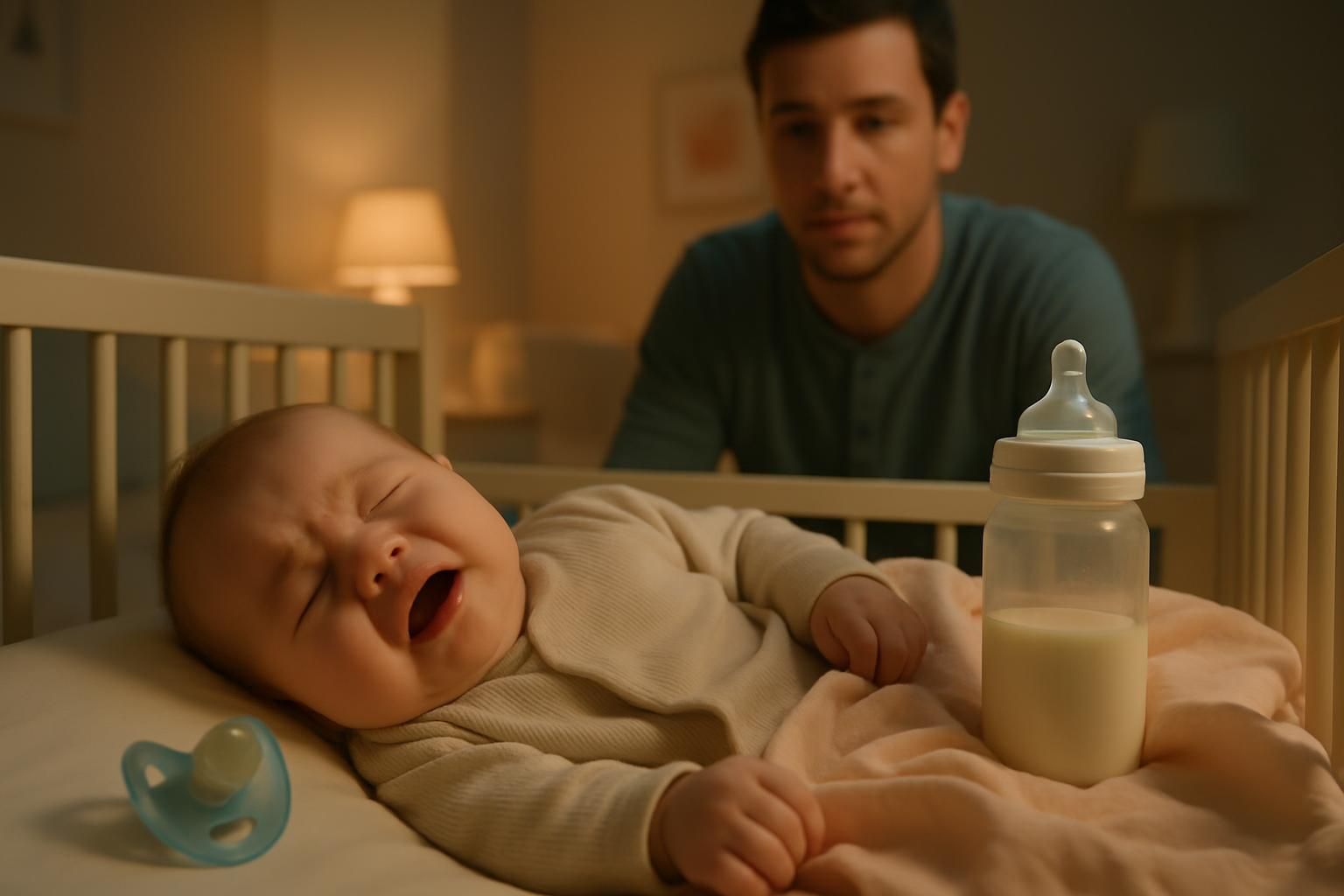 découvrez pourquoi bébé pleure dans son sommeil et quelles réactions adopter pour l'apaiser efficacement. conseils pratiques pour les parents inquiets.
