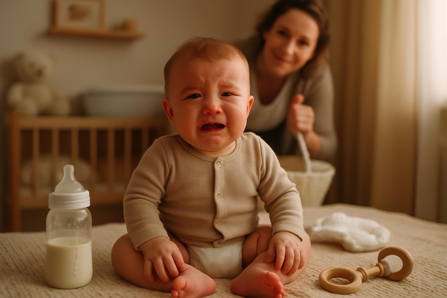 découvrez les causes possibles des pleurs incessants de votre bébé et les solutions efficaces pour apaiser votre enfant et retrouver la sérénité.
