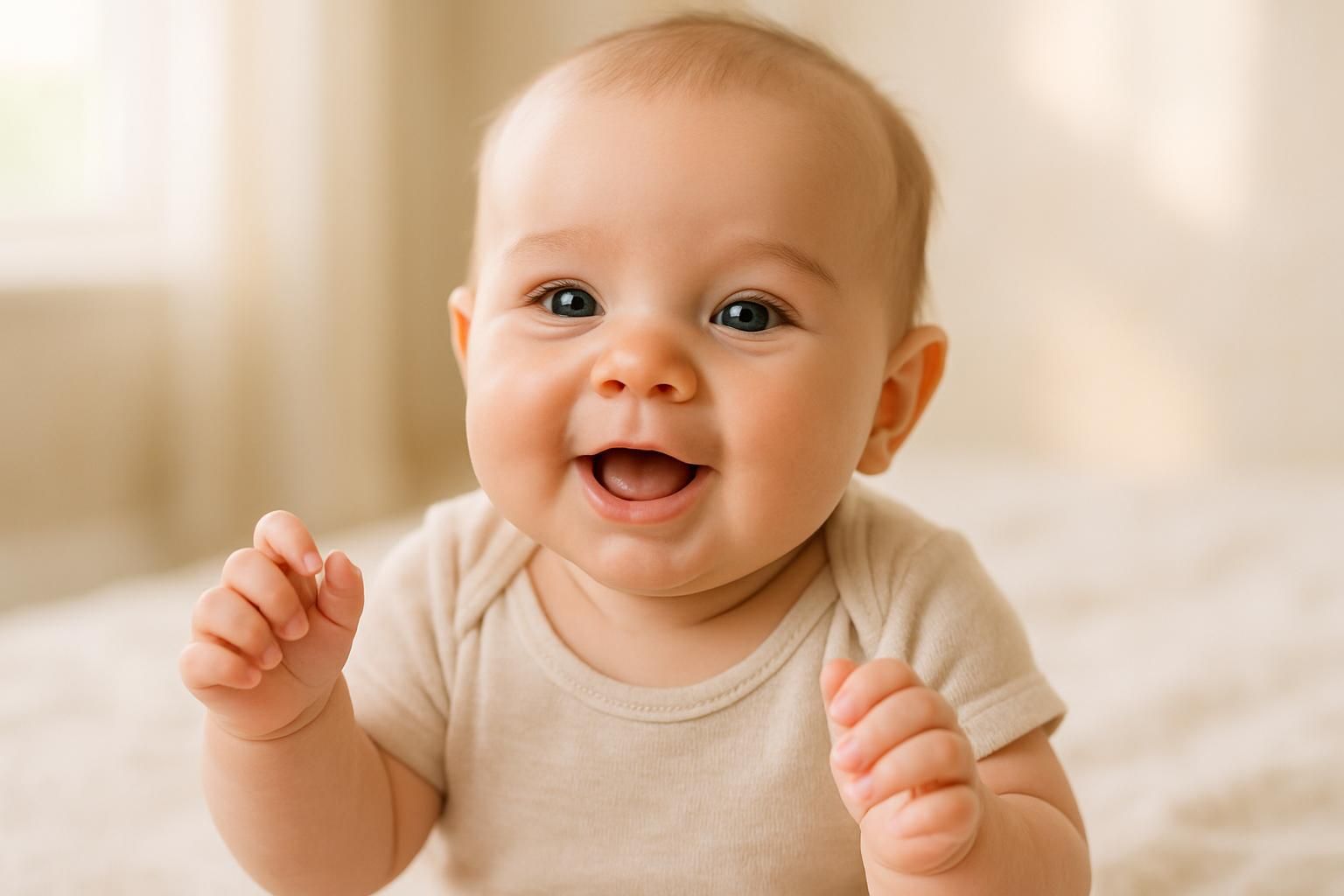 découvrez à quel âge votre bébé commence à sourire et gazouiller, et apprenez l'importance de ces premières interactions pour son développement affectif et social.