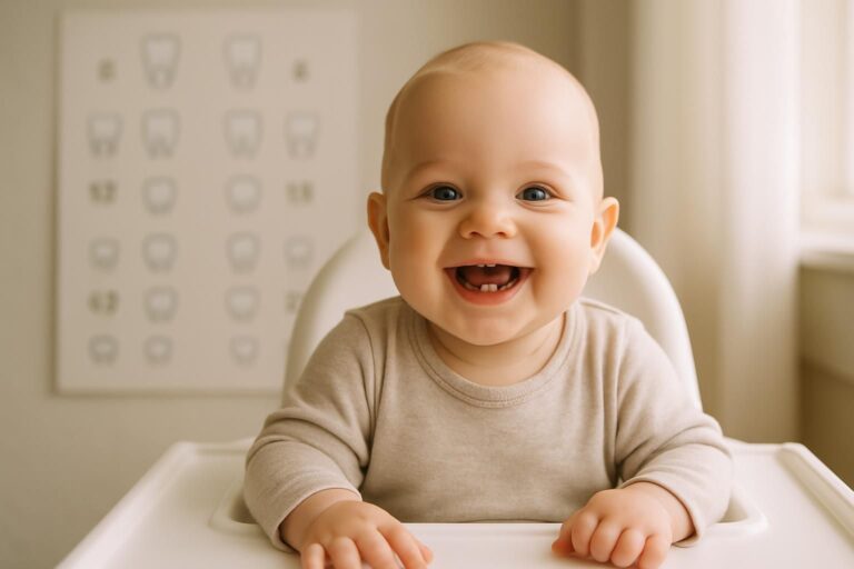 découvrez à quel âge bébé fait ses dents, l'ordre d'apparition des dents et le calendrier des poussées dentaires pour accompagner sereinement cette étape importante.